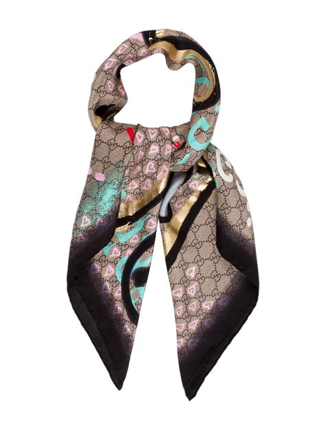 gucci ghost scarf|gucci scarf outlet.